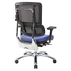 Vertical Black Mesh Back Chair